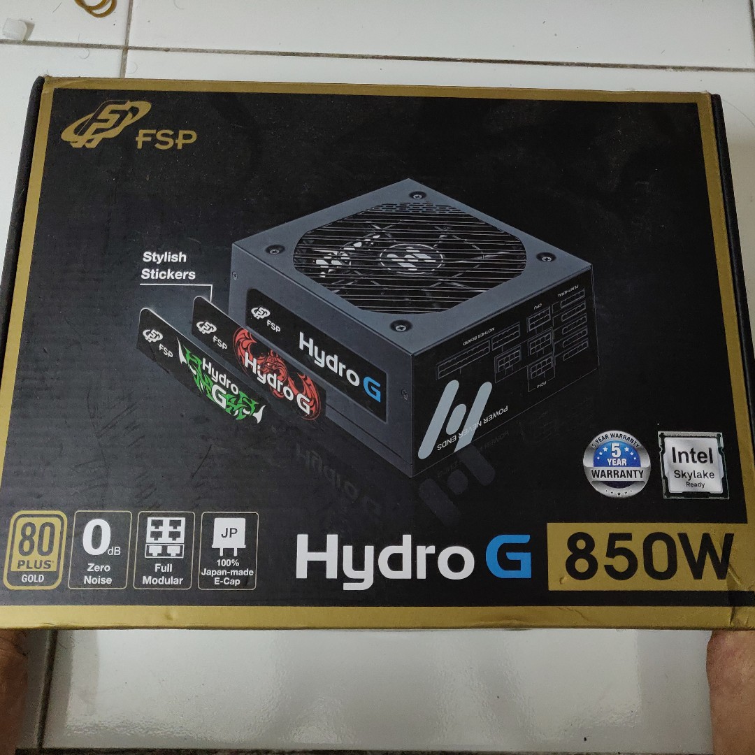 Fsp Hydro G 850w 80 Plus Gold Electronics Computer Parts Accessories On Carousell