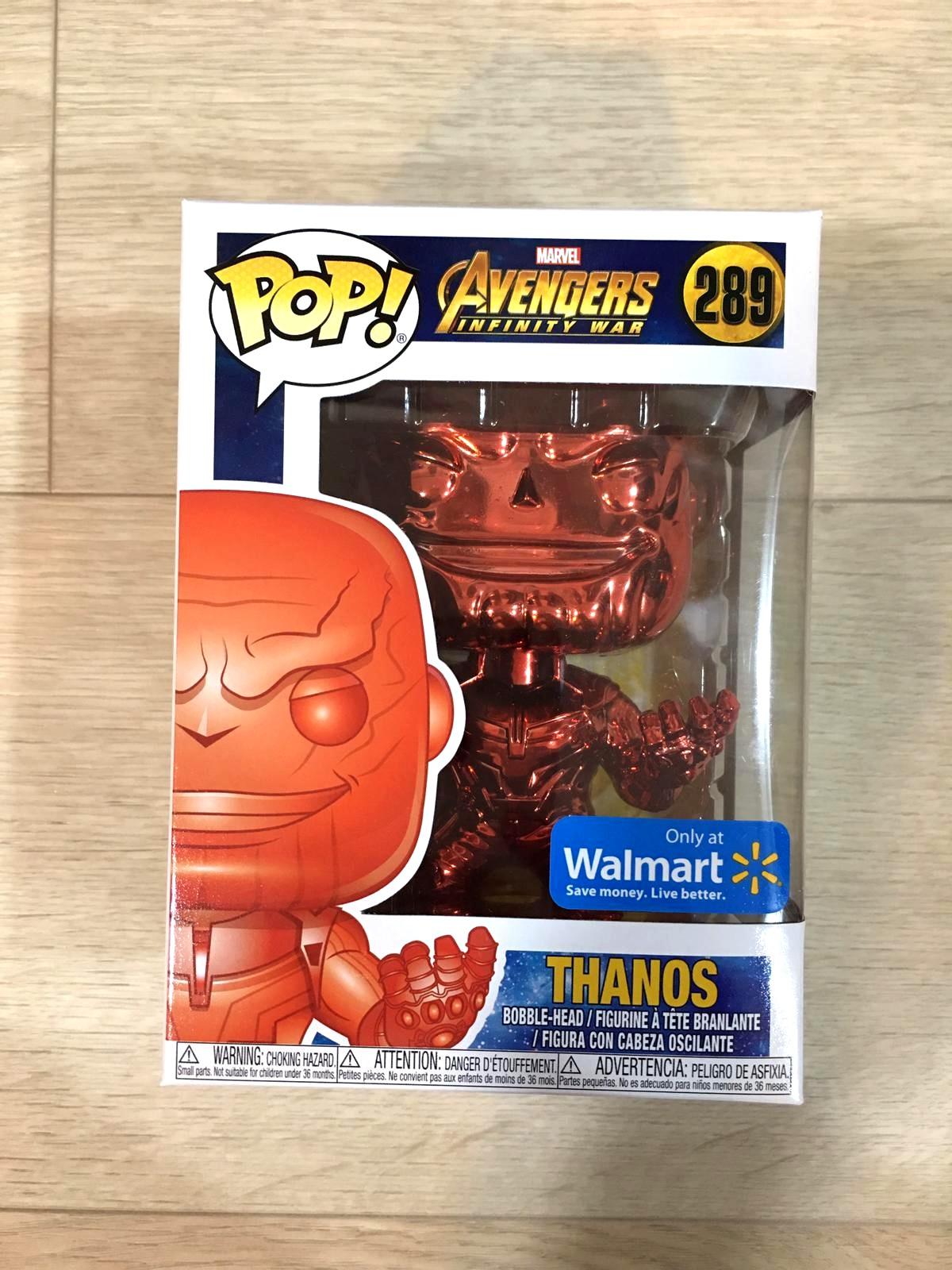 walmart chrome thanos funko pop