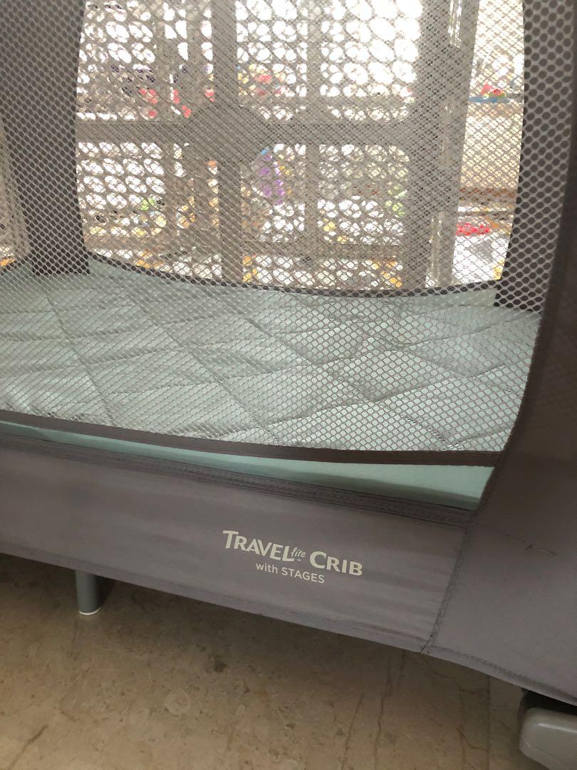Graco travel cot stages, Babies & Kids, Baby Nursery & Kids Furniture