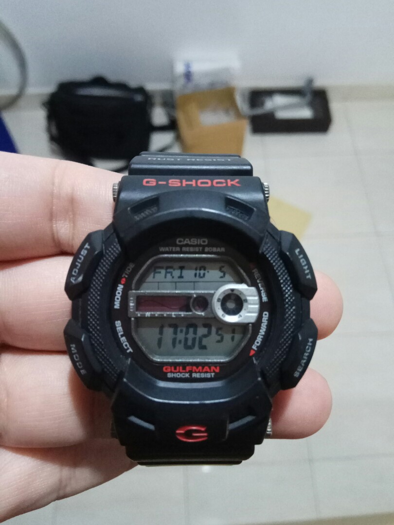 G Shock G 9100 Gulfman Titanium original 2nd