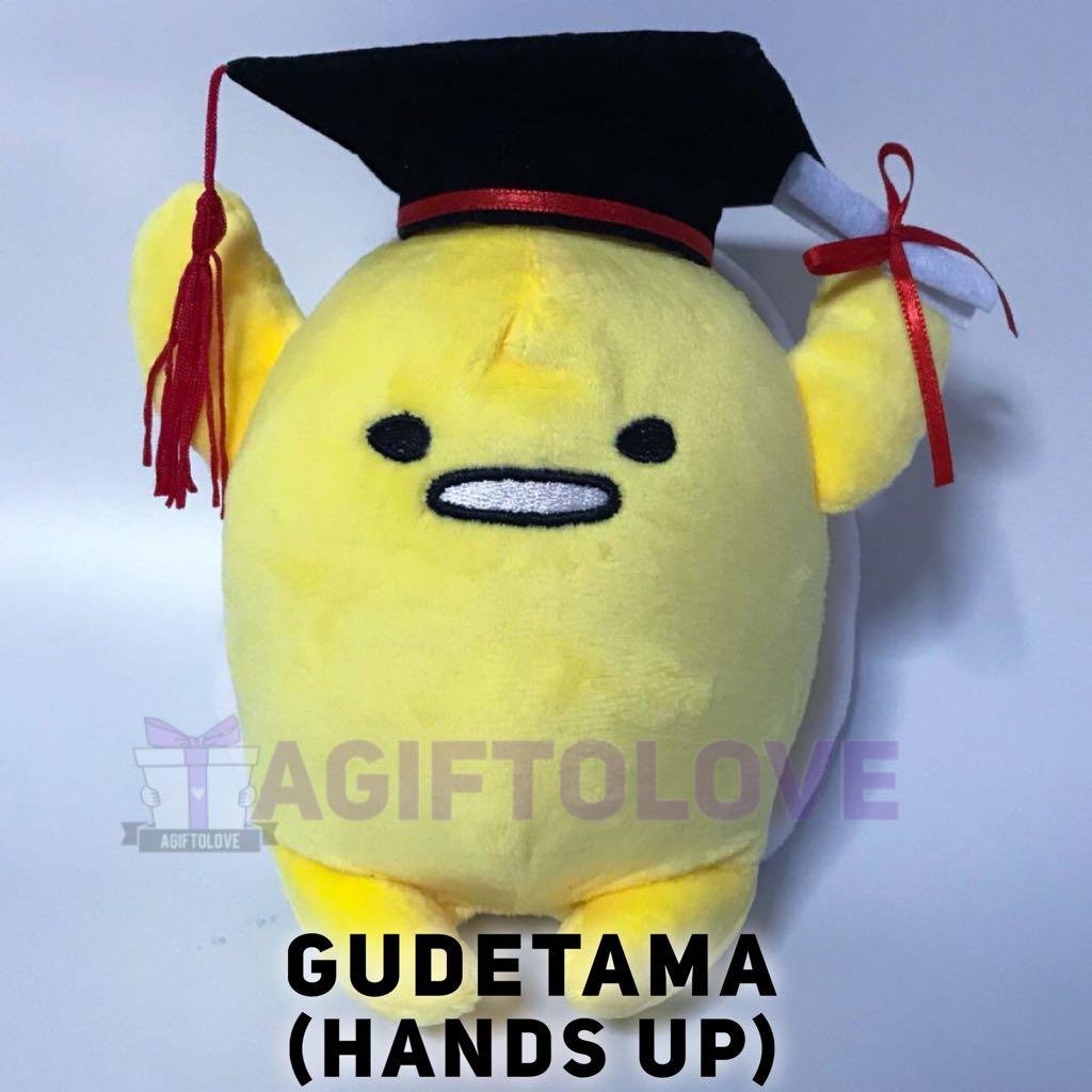 Gudetama graduation hot sale plush