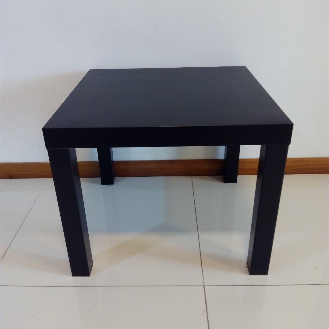 Ikea Lack Side Table Black Furniture Tables Chairs On Carousell