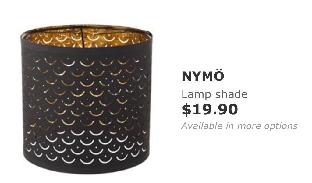 IKEA NYMO LAMP SHADE, Furniture & Home Living, Lighting & Fans, Lighting on Carousell