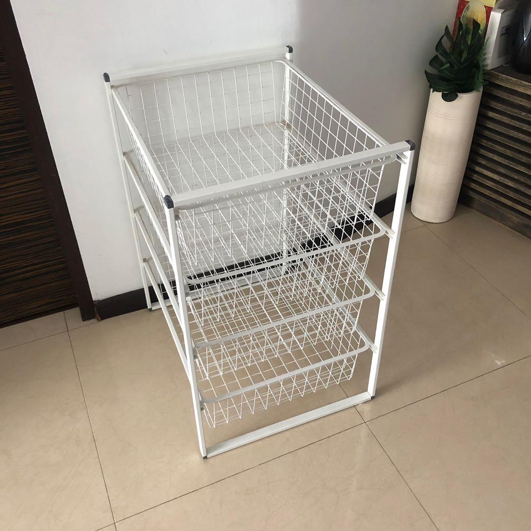 Ikea Wire Drawer Furniture Shelves Drawers On Carousell
