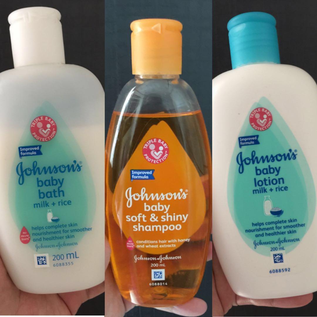 johnson baby bath and shampoo