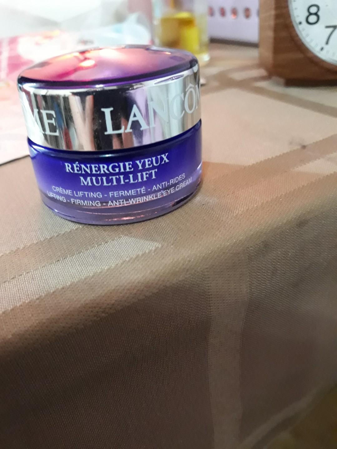 Lancome Renergie Yeux Multi Lift Lifting Firming Anti Wrinkle Eye Cream 15ml Health Beauty Face Skin Care On Carousell