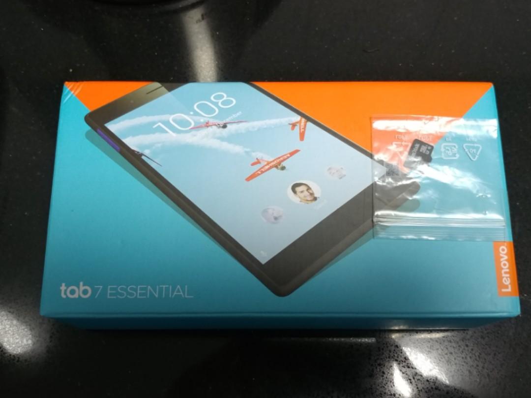 Lenovo 7 Tab Essential Android Tablet 32gb Memory Card Mobile Phones Tablets Tablets On Carousell