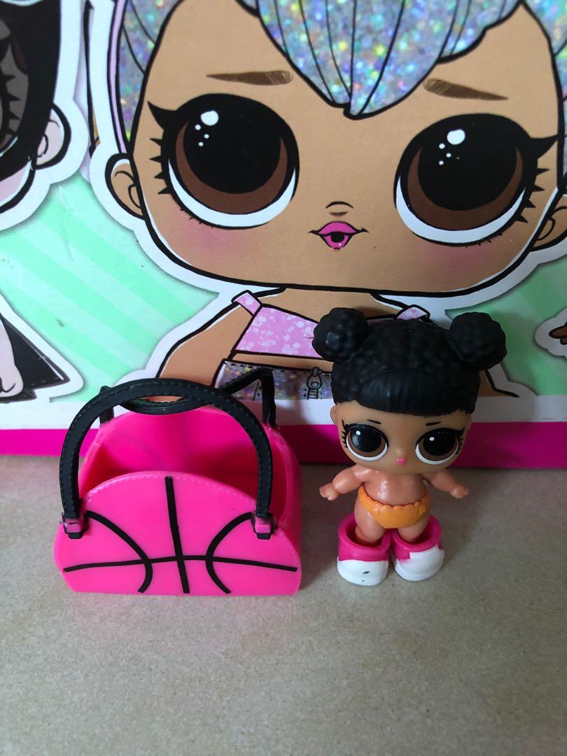 LOL Surprise Lil Hoops MVP Series 2 Ball Lil Sis Basketball Player Girl Doll New