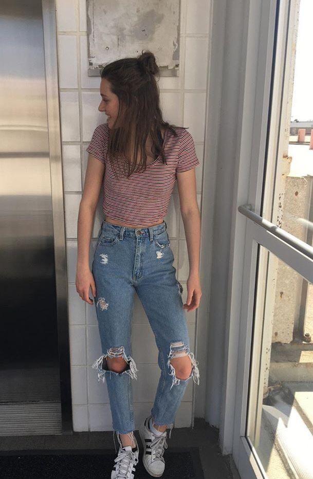 ripped jeans mango
