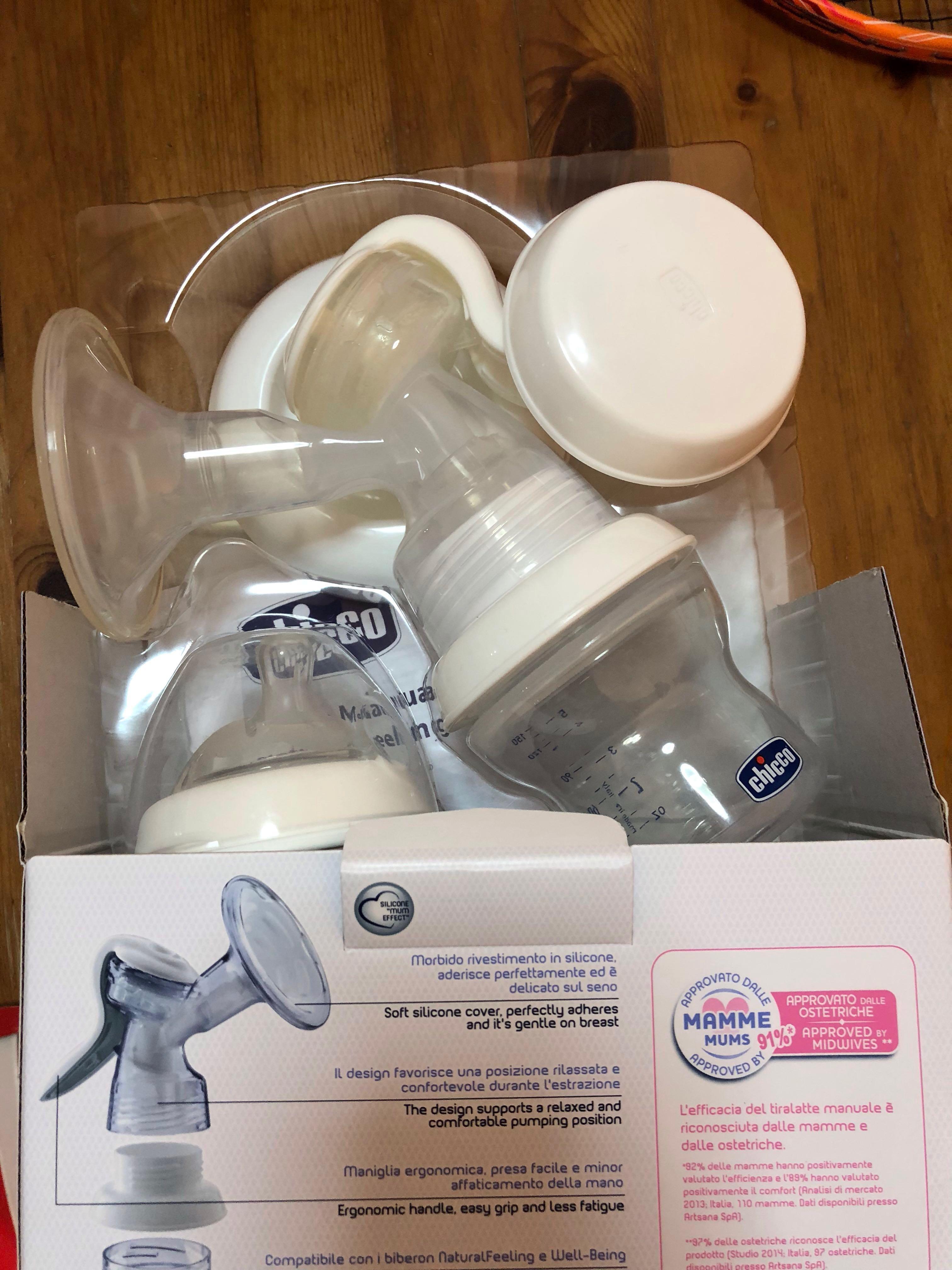 Manual Breast Pump Chicco Italian Babies Kids Nursing