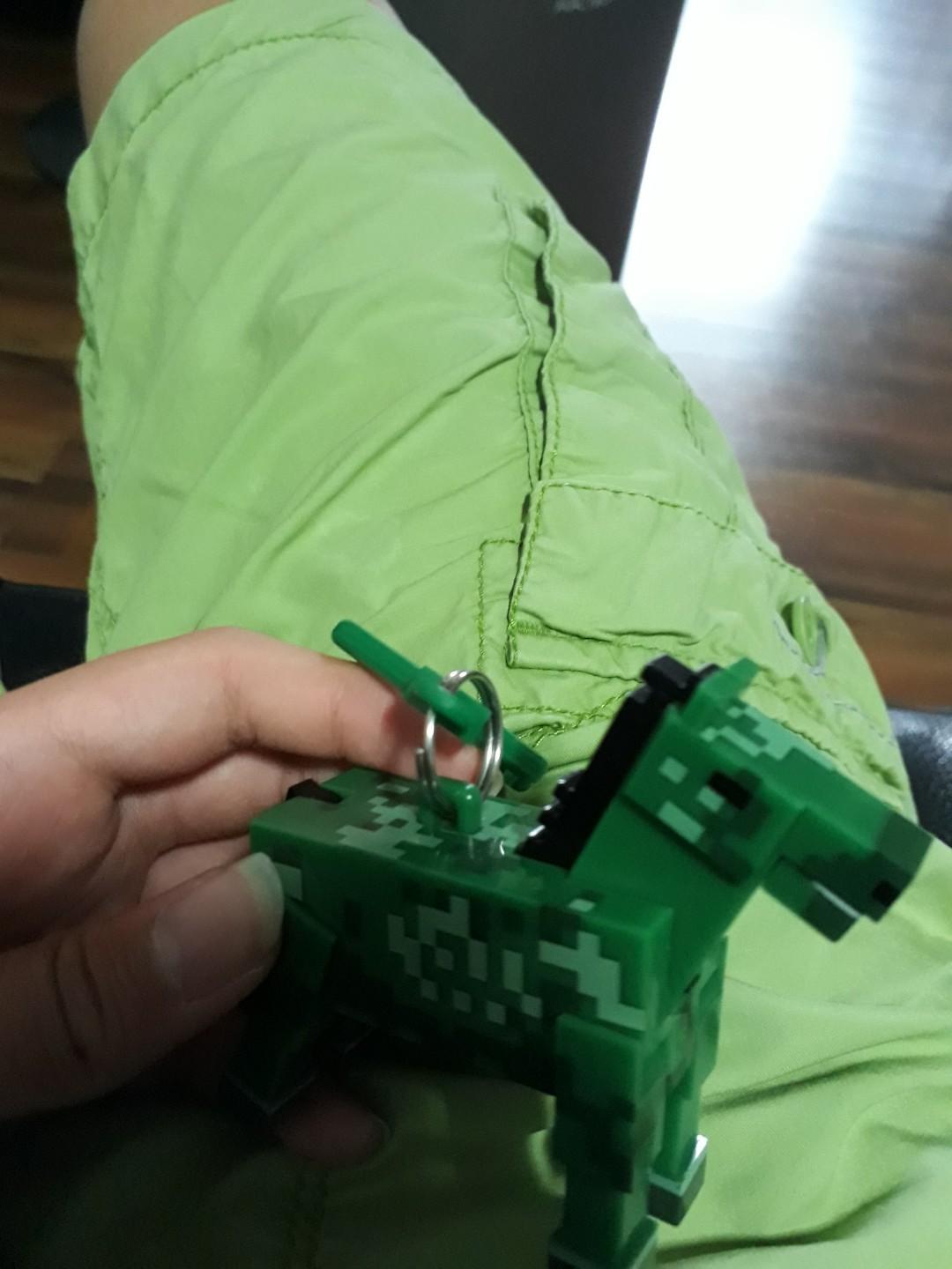 Minecraft keychains (Category: Western Merchandise) located in Singapore. Submitted by oyk12345 (Listing ID 200072737, Image 5). Description: Barely even played with all for $4.00 Except gor polar bear zombie horse and wither. These 3 are $10.00 as they are brand new..