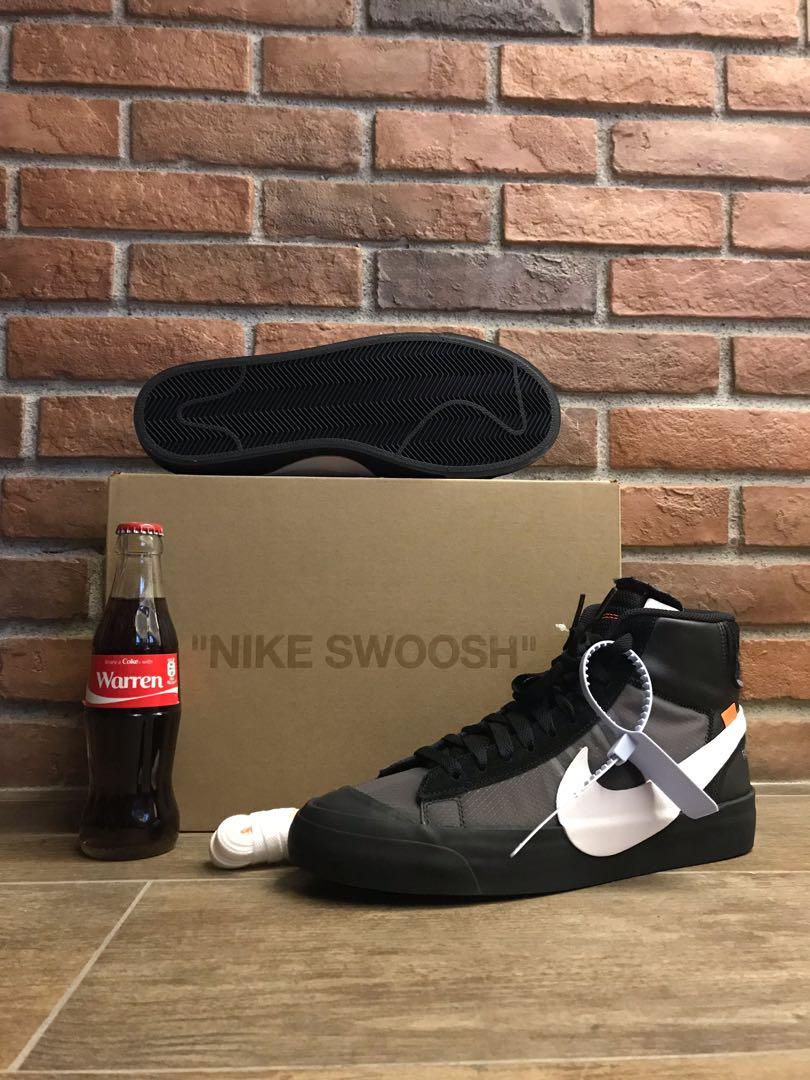 blazer mid off white black