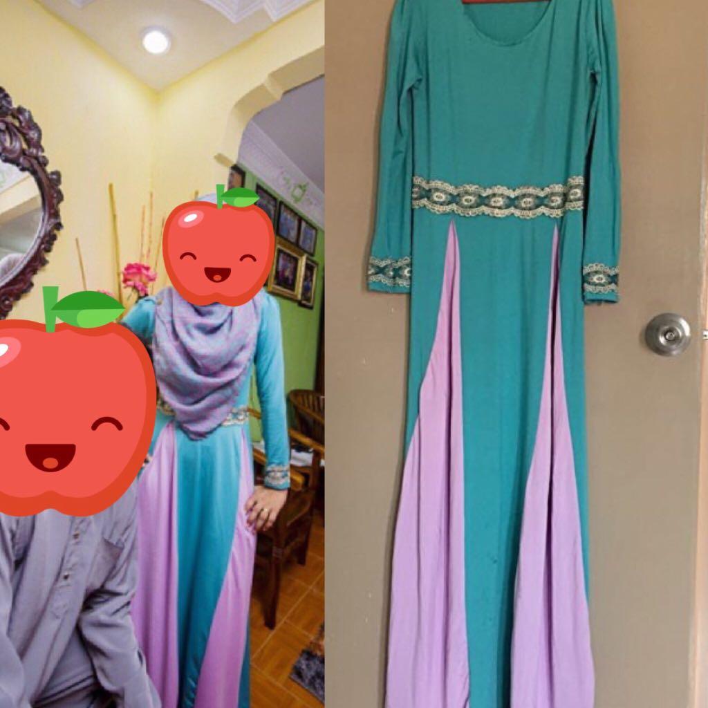 Pastel Dress, Women's Fashion, Muslimah Fashion, Dresses on Carousell