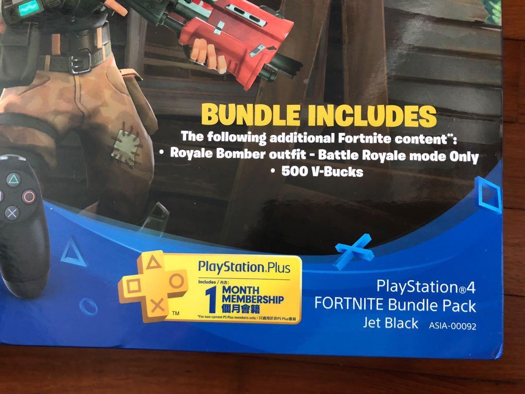 PS4 Fortnite Bundle, Video Gaming, Video Game Consoles, PlayStation on