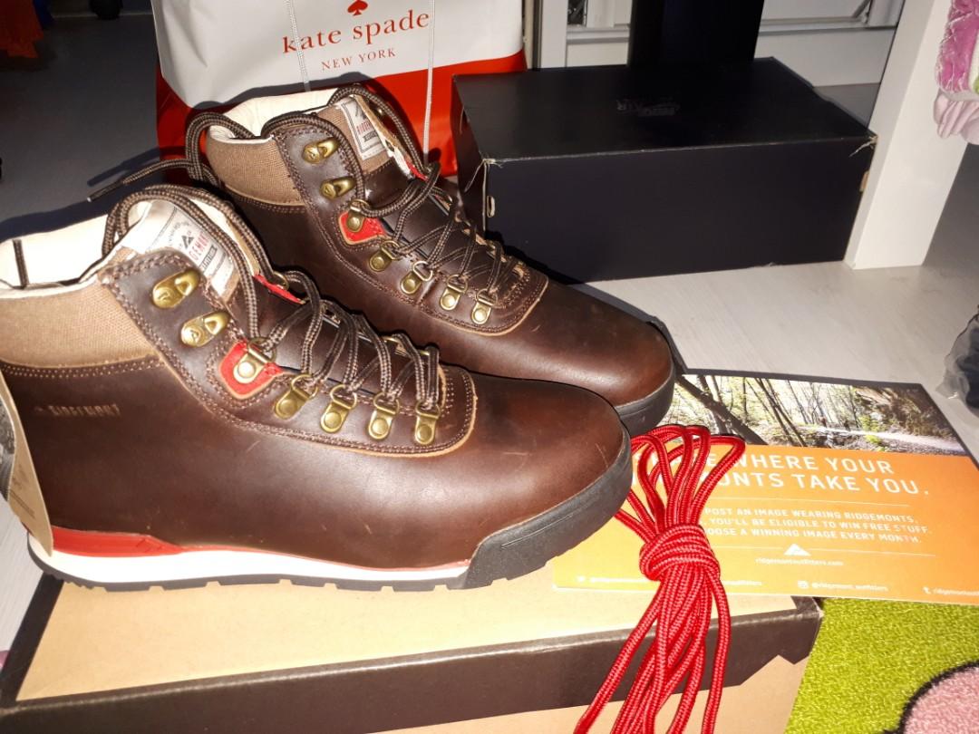 Ridgemont Leather Hiking boots Men s Fashion Footwear Boots on