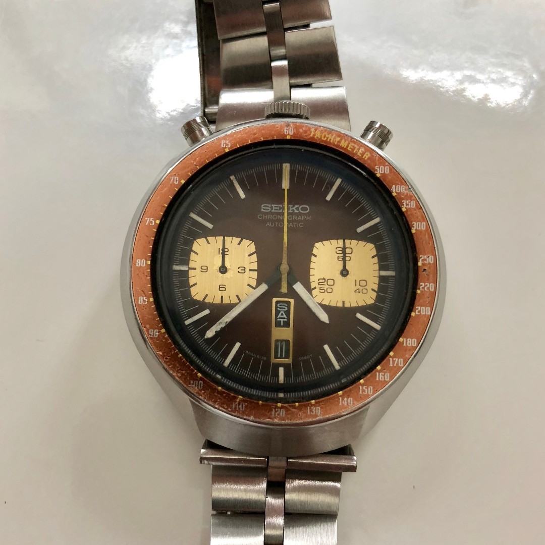 Seiko Bullhead Chronograph 6138