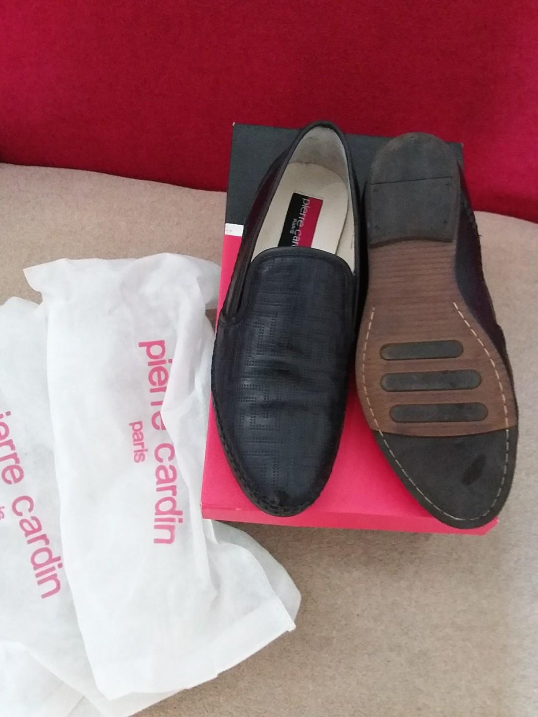 Sepatu Pierre Cardin Original Size 41 Fesyen Pria Sepatu Sepatu Formal Di Carousell