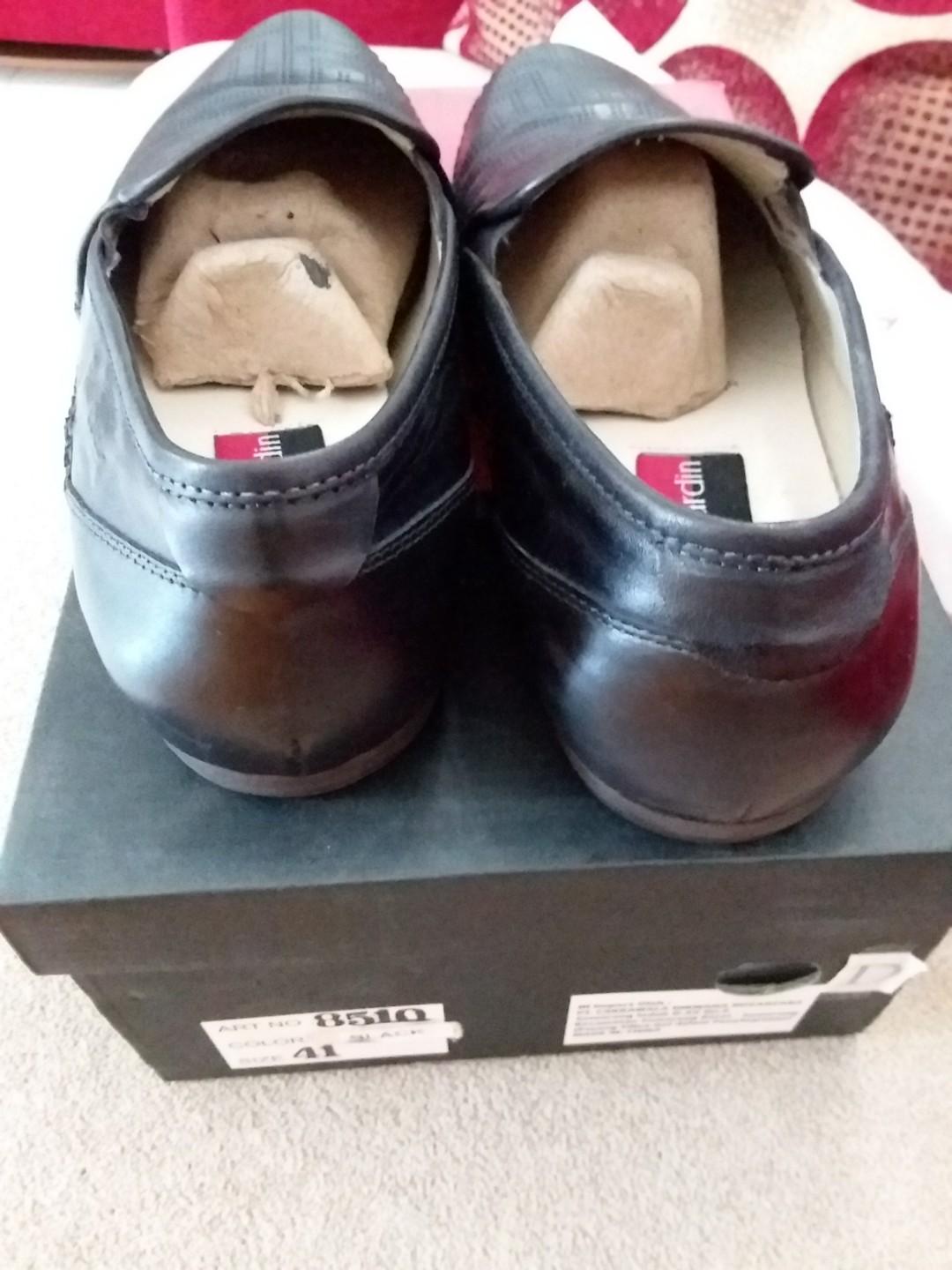 Sepatu Pierre Cardin Original Size 41 Fesyen Pria Sepatu Sepatu Formal Di Carousell