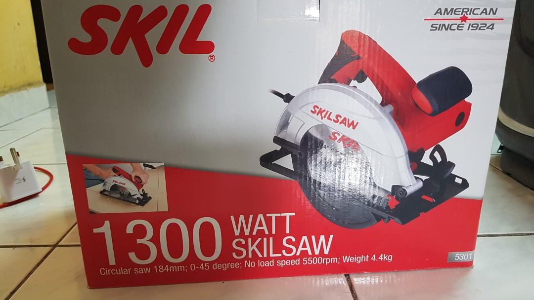 SKIL 1300 watt circular saw, Furniture 