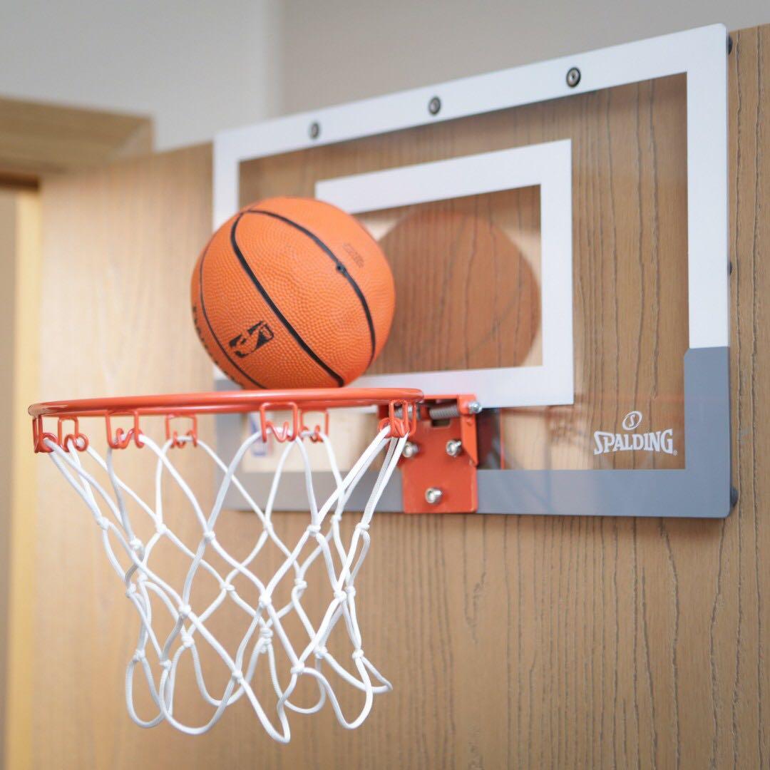 Spalding Mini Hoop Nba Slam Jam Over The Door Sports Sports