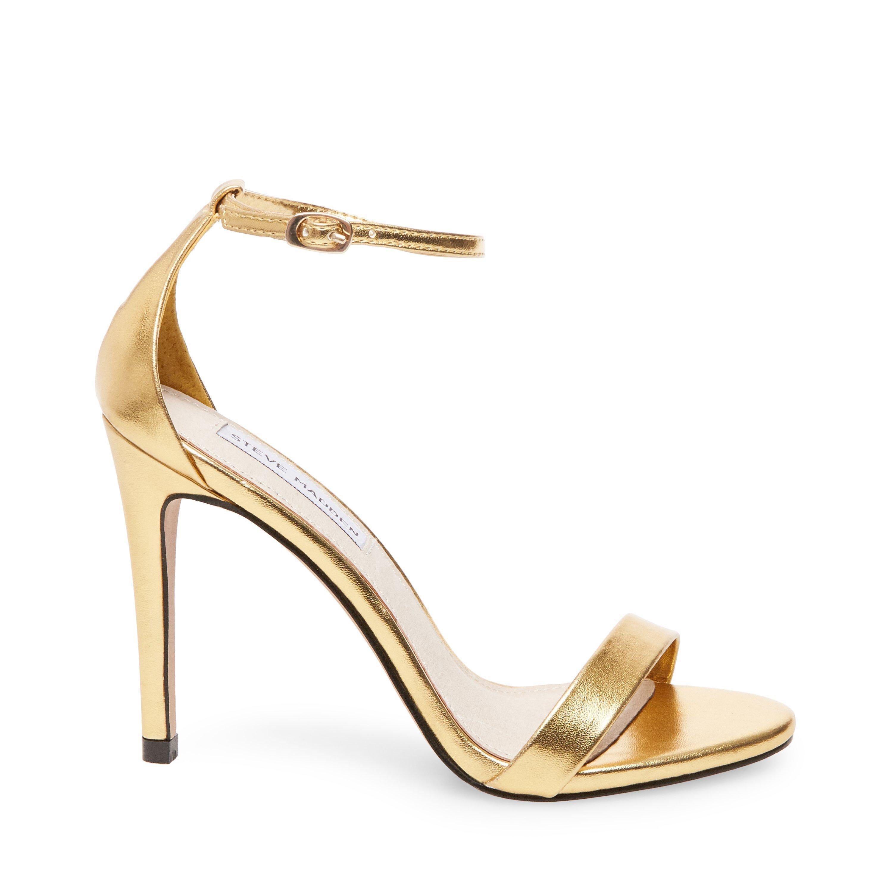 steve madden gold heels