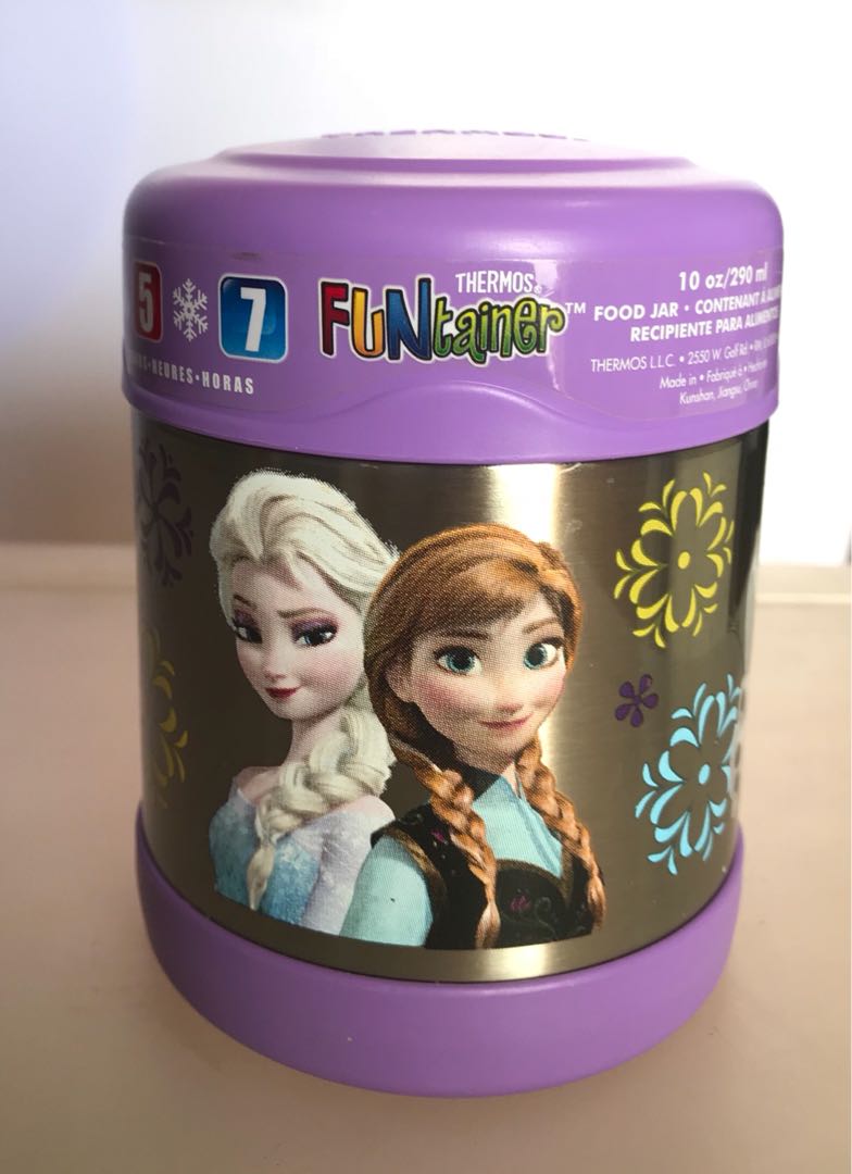 Thermos, Dining, Thermos Disneys Frozen Elsa Anna Oz Funtainer Food Jar