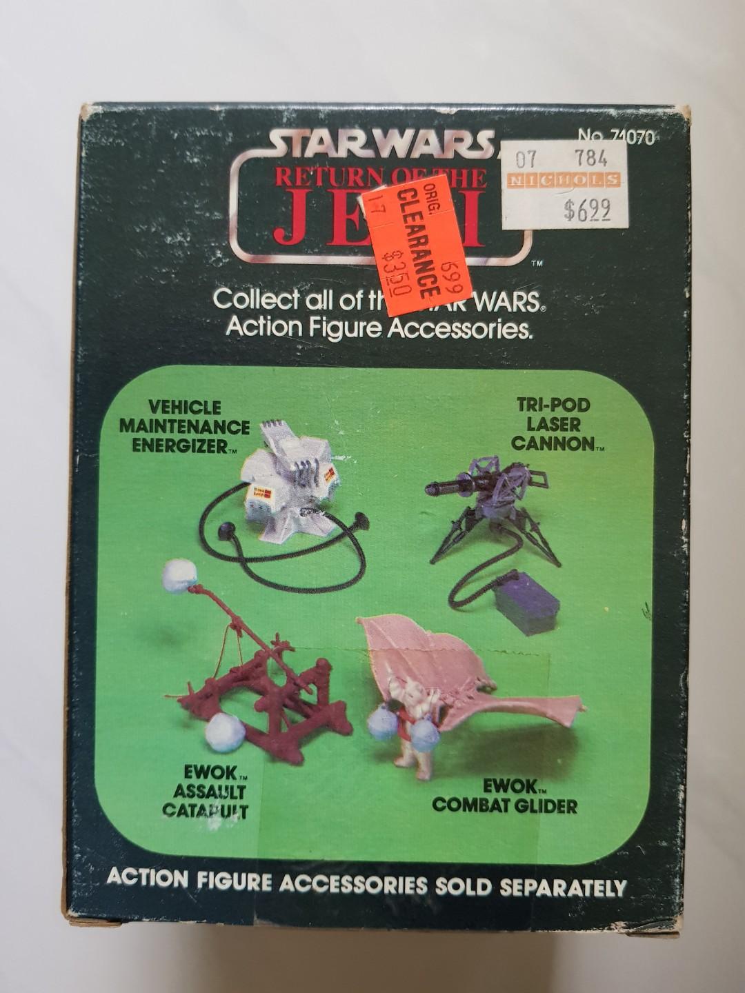 Vintage Star Wars ROTJ Ewok Assault Catapult boxed, Hobbies & Toys