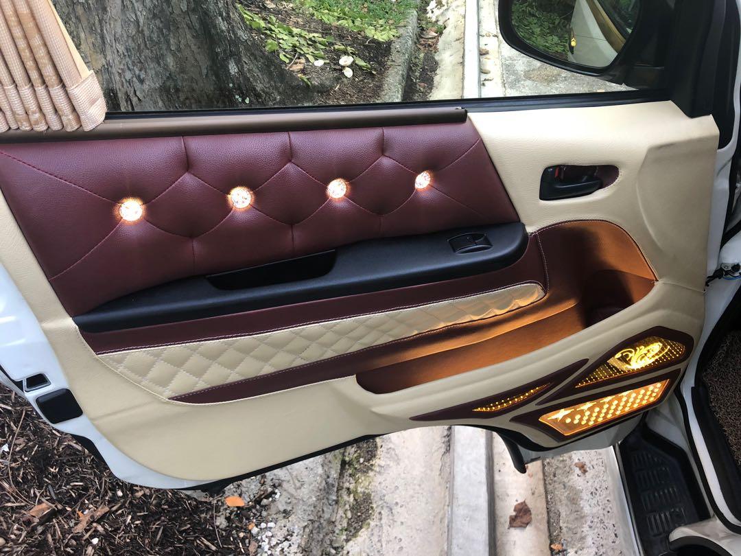 1 Pair Hiace Custom Door Panel Car Accessories Accessories