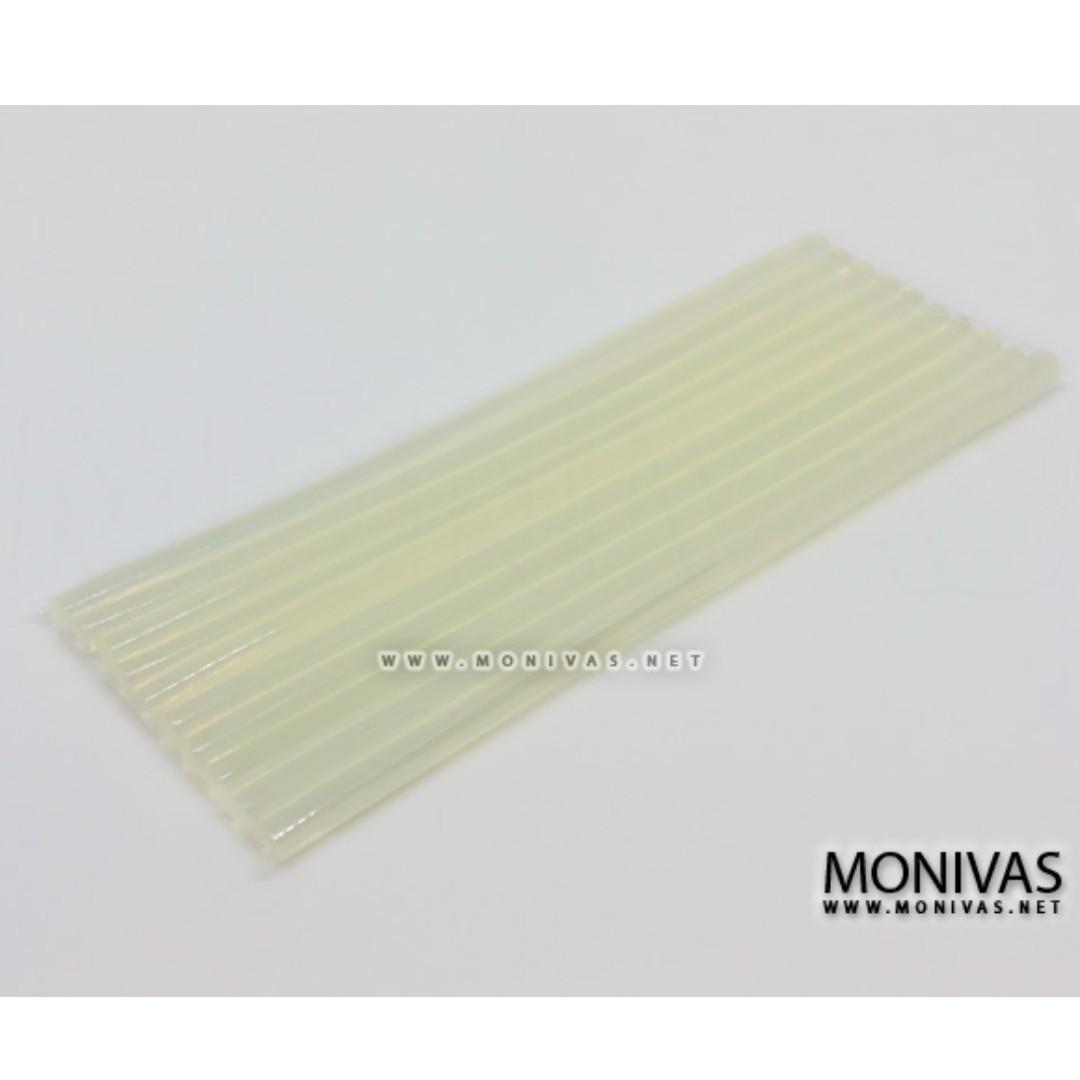 7mm x 100mm Diameter Transparent Clear Hot Glue Sticks DIY Crafting Hot Glue Gun Refills