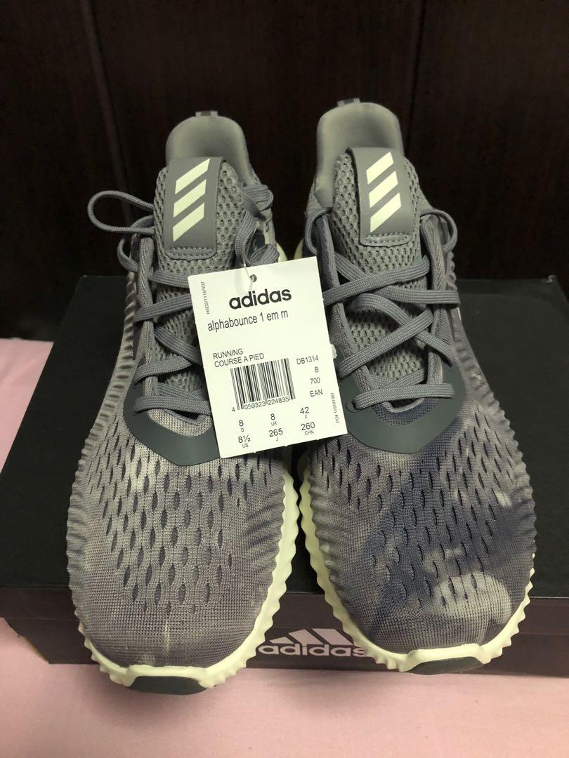 Adidas Alphabounce Men Men s Fashion Footwear Sneakers on Carousell