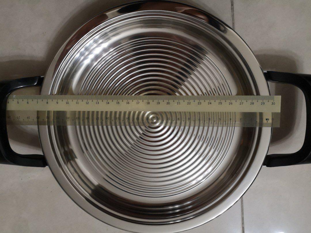 AMC 20cm stainless steel pancake pan, Furniture & Home Living