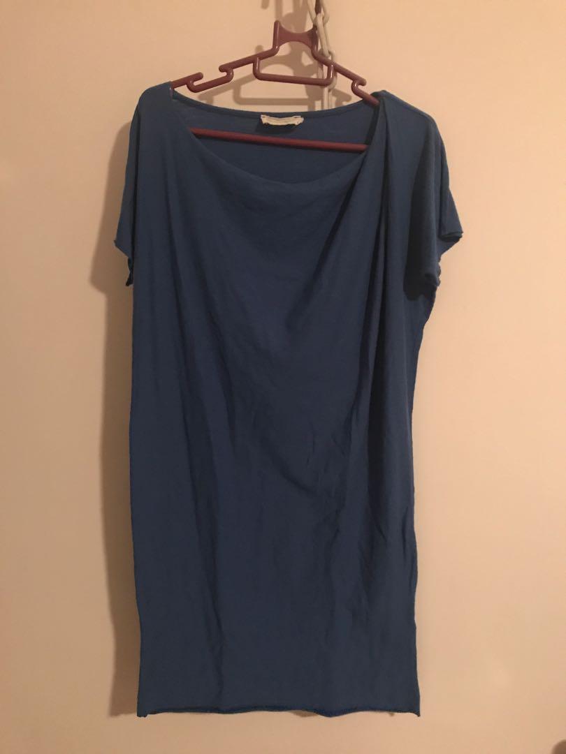 American vintage long top/ dress, 女裝, 上衣, 襯衫- Carousell