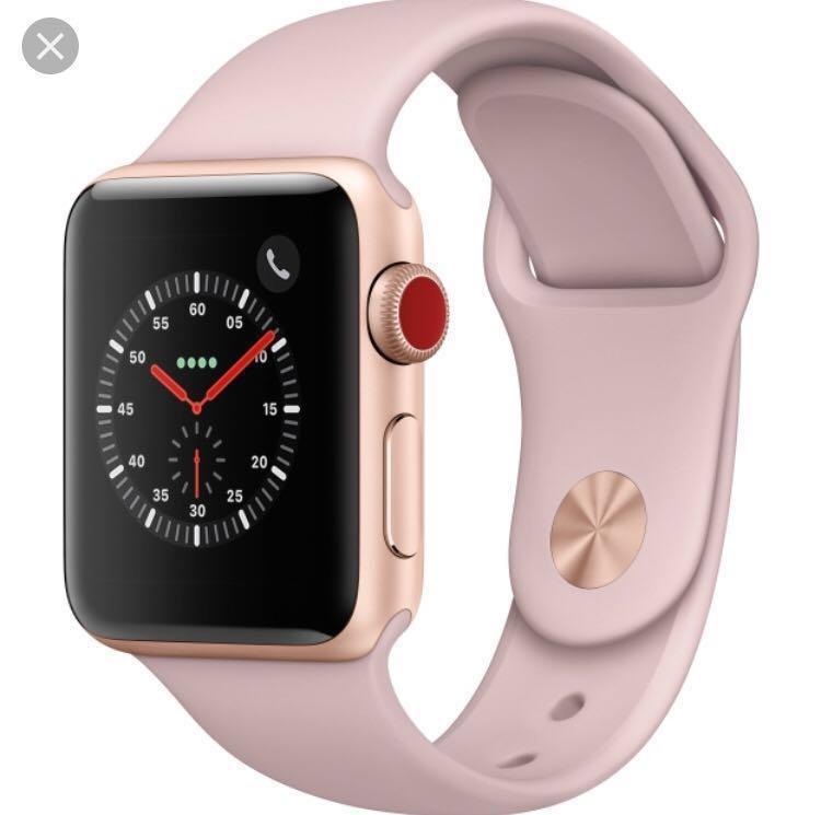 Apple Watch Series 3 Rose Gold 38mm Electronics Others On Carousell