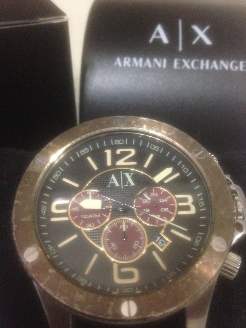 armani exchange ax1010 watch