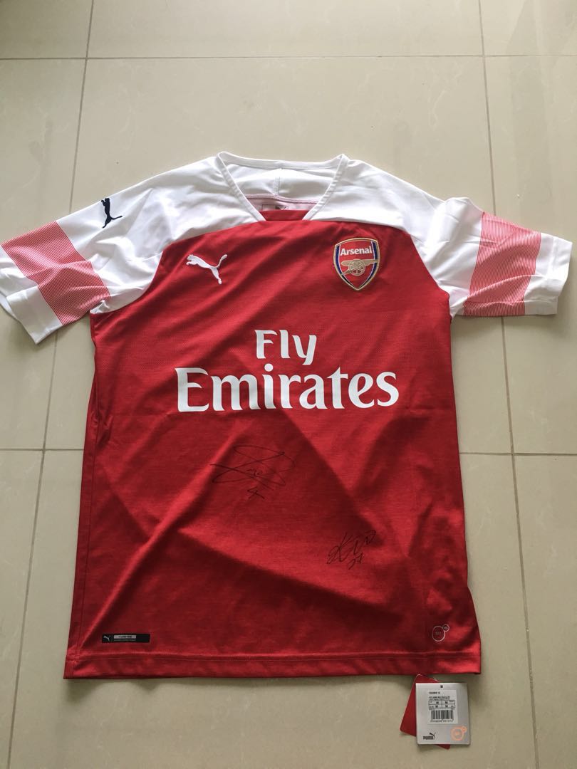 arsenal home authentic jersey