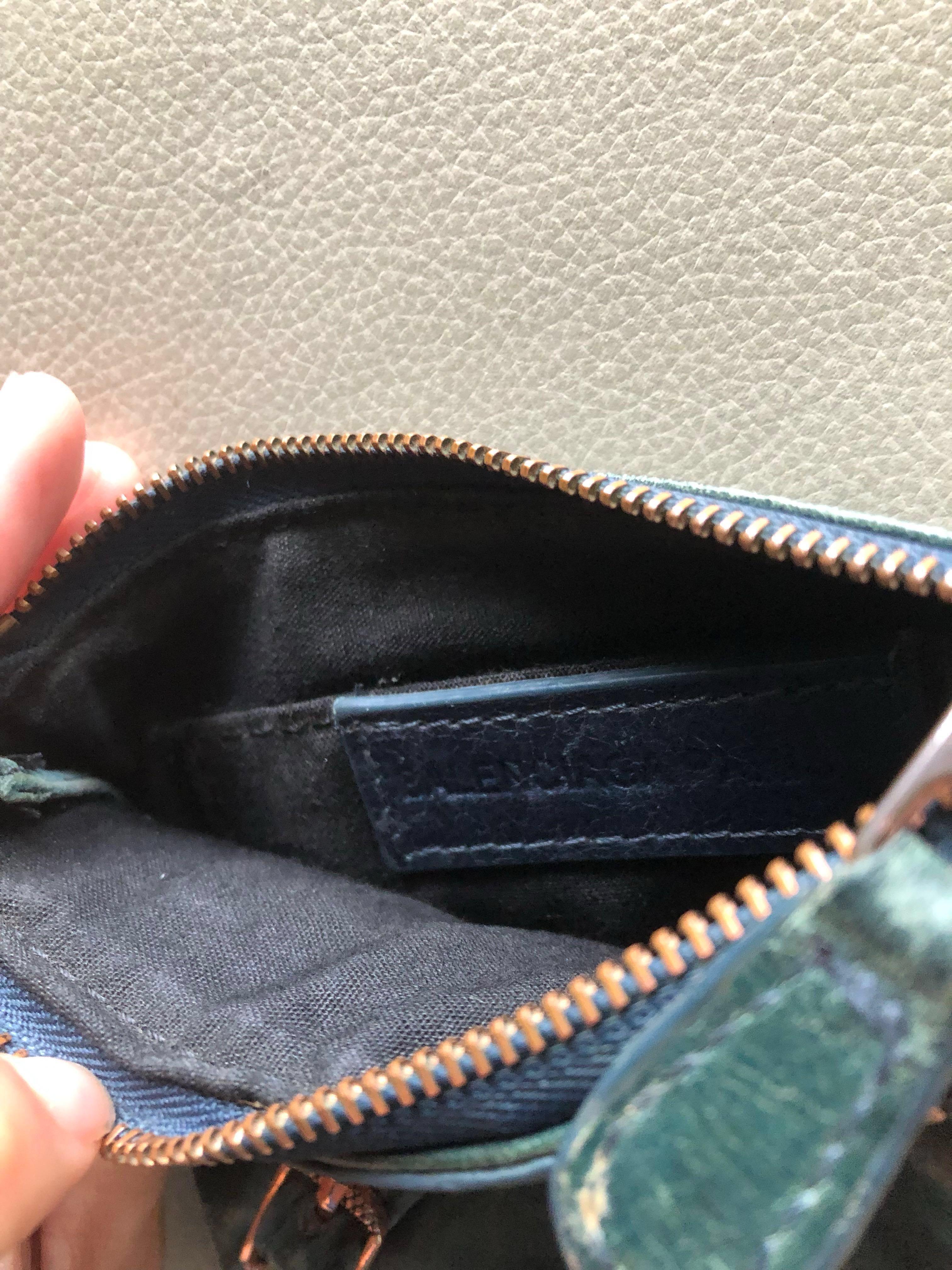 Balenciaga Leather Coin Purse Pouch Wallet
