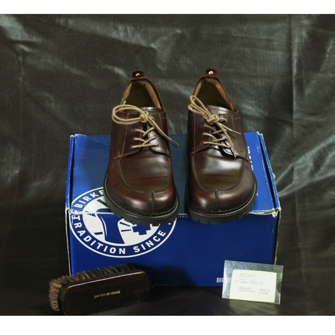 DISKON PARAH BIRKENSTOCK TIMMINS LOW NATURAL LEATHER SPLIT TOE