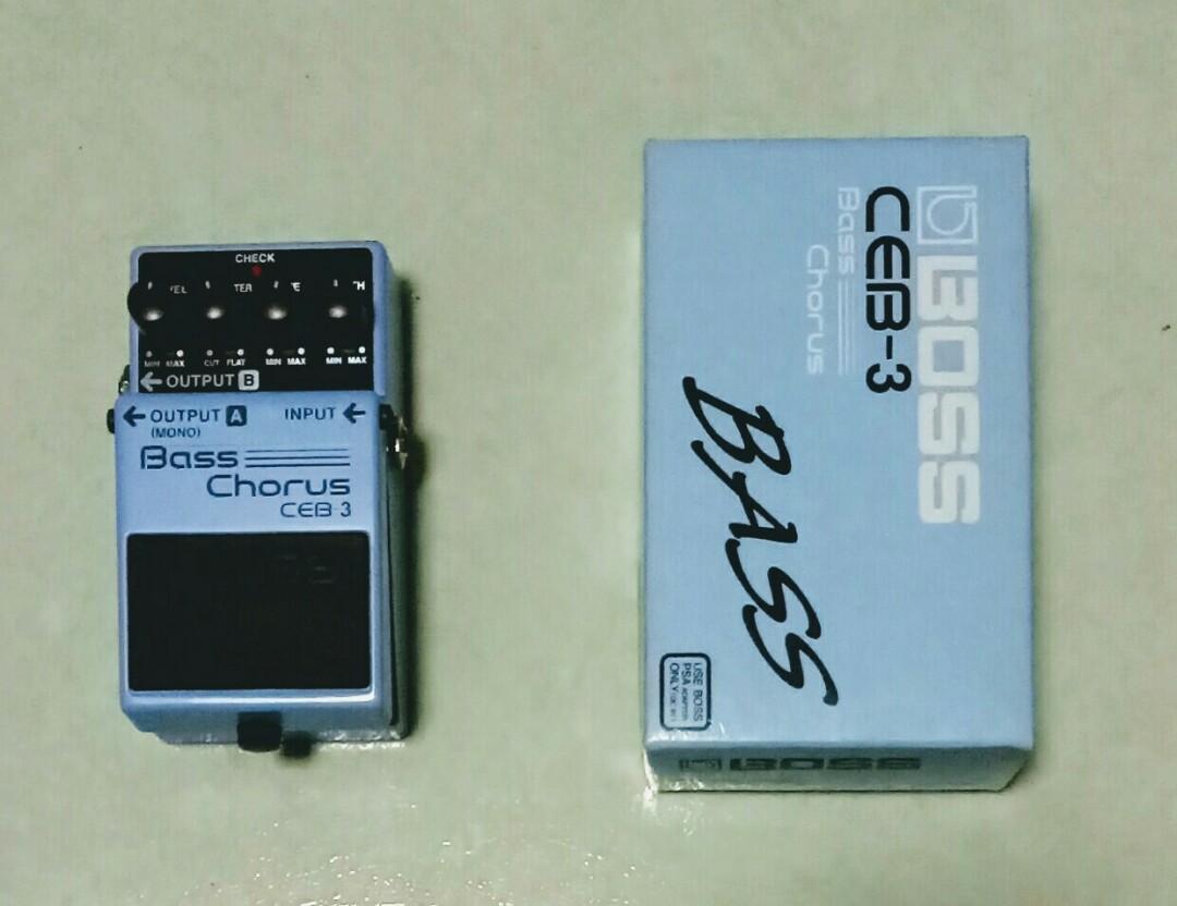 Boss Ceb 3 Bass Chorus Effects Pedal Music Media Music
