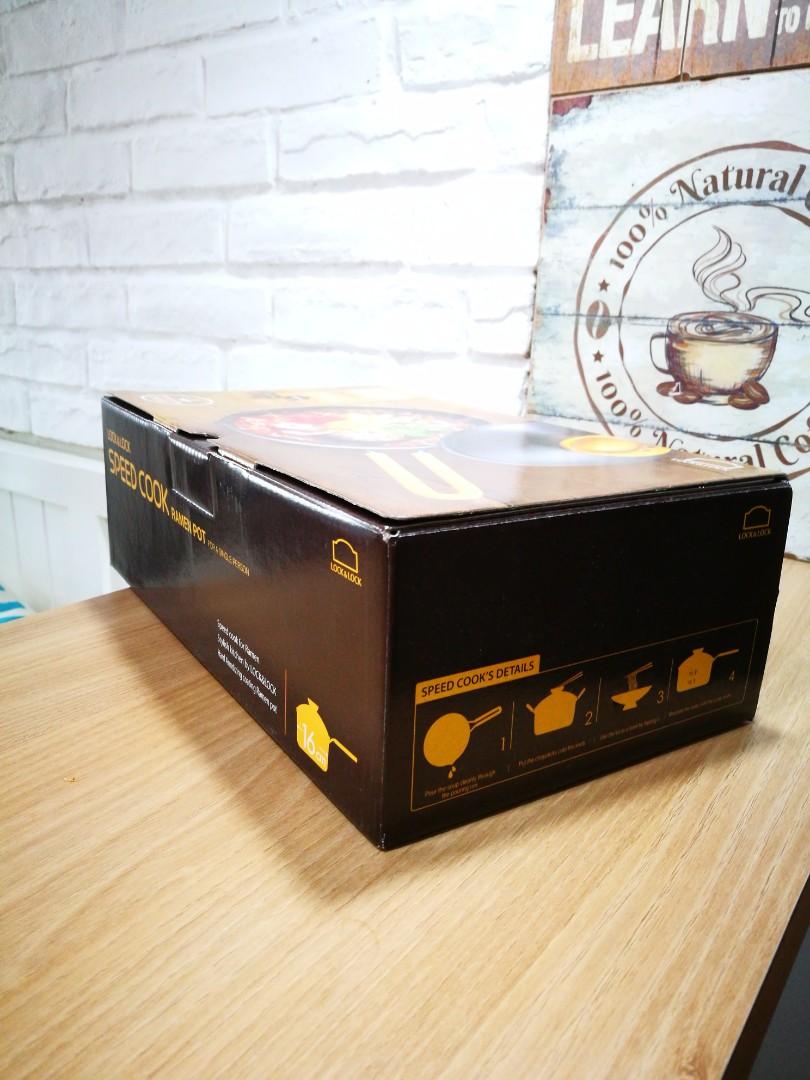 Brand new Lock & Lock Speed Cook Ramen Pot, Furniture & Home Living ...