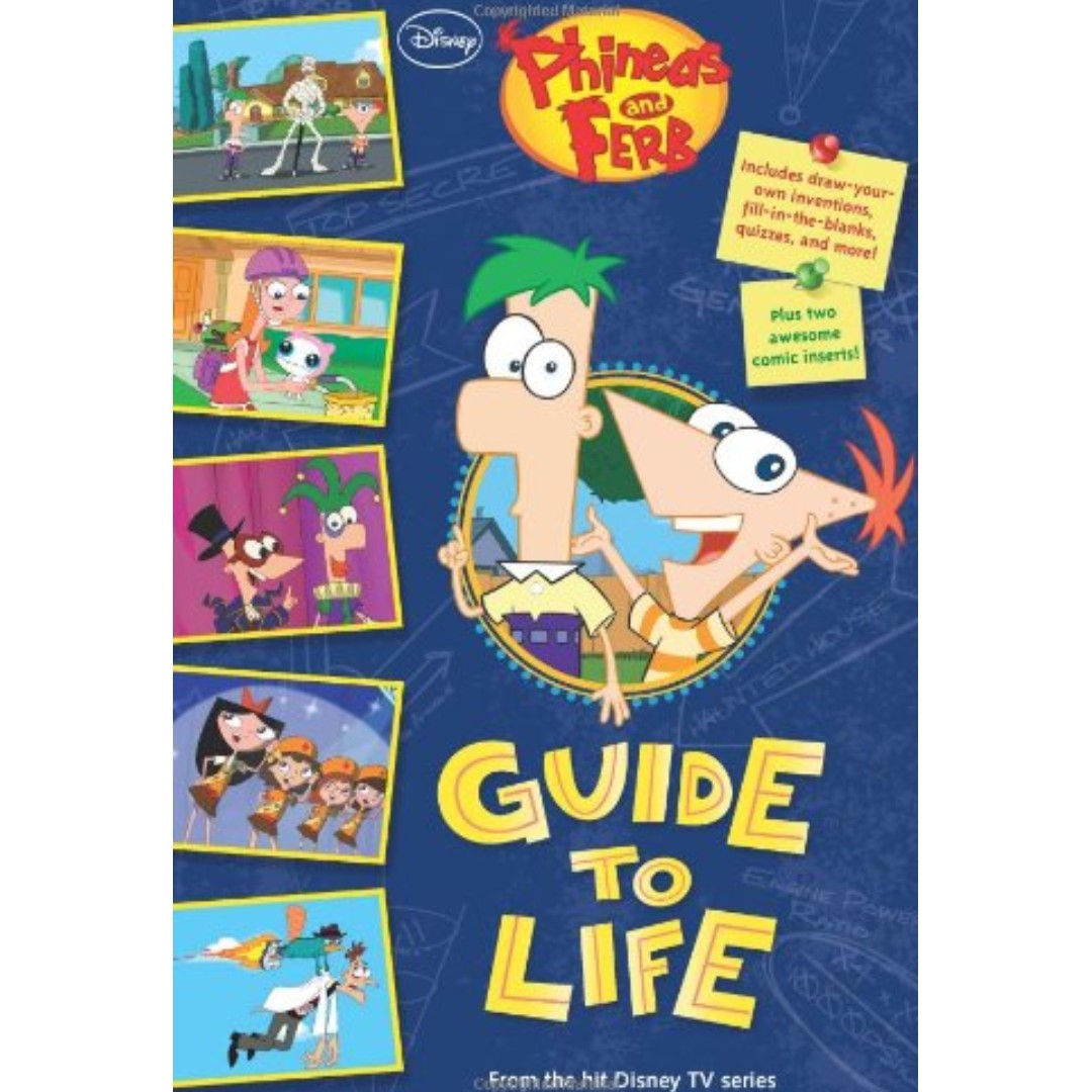 Brand New Phineas And Ferb Guide To Life Phineas And Ferb