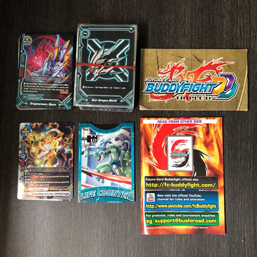 Buddy Fight - Star Dragon world deck set, Hobbies & Toys, Toys & Games ...