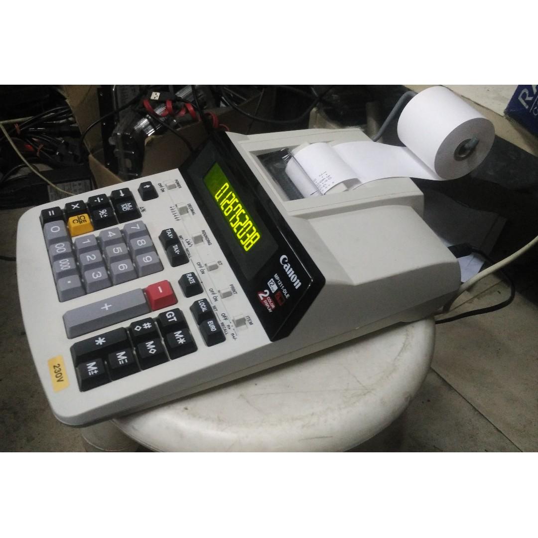CANON Receipt Printing Calculator, Everything Else, Others on Carousell