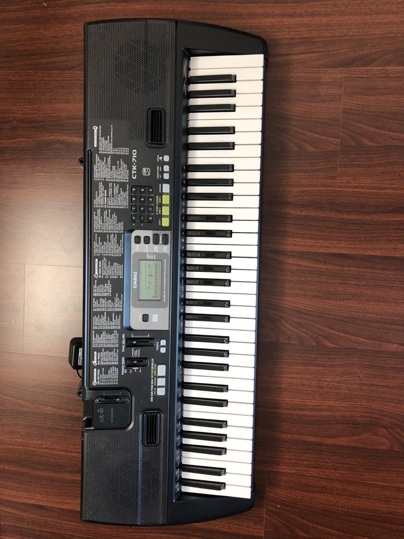 Casio CTK 710 Electronic Keyboard Hobbies Toys Music Media Musical Instruments on Carousell