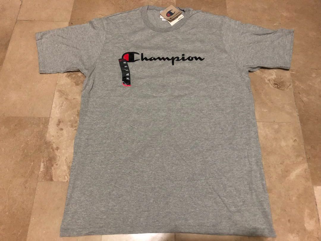 champion men's graphic jersey tee