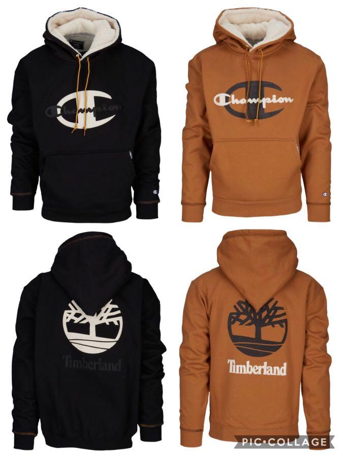timberland x champion hoodie