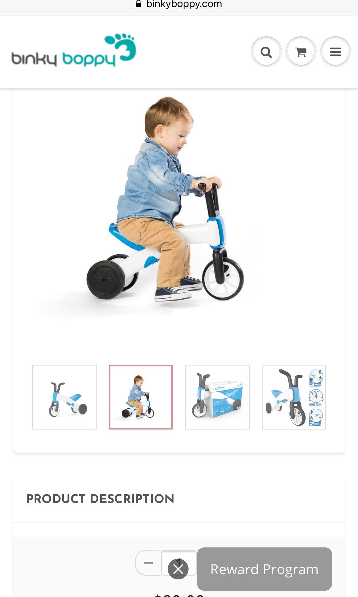 chillafish bunzi balance bike