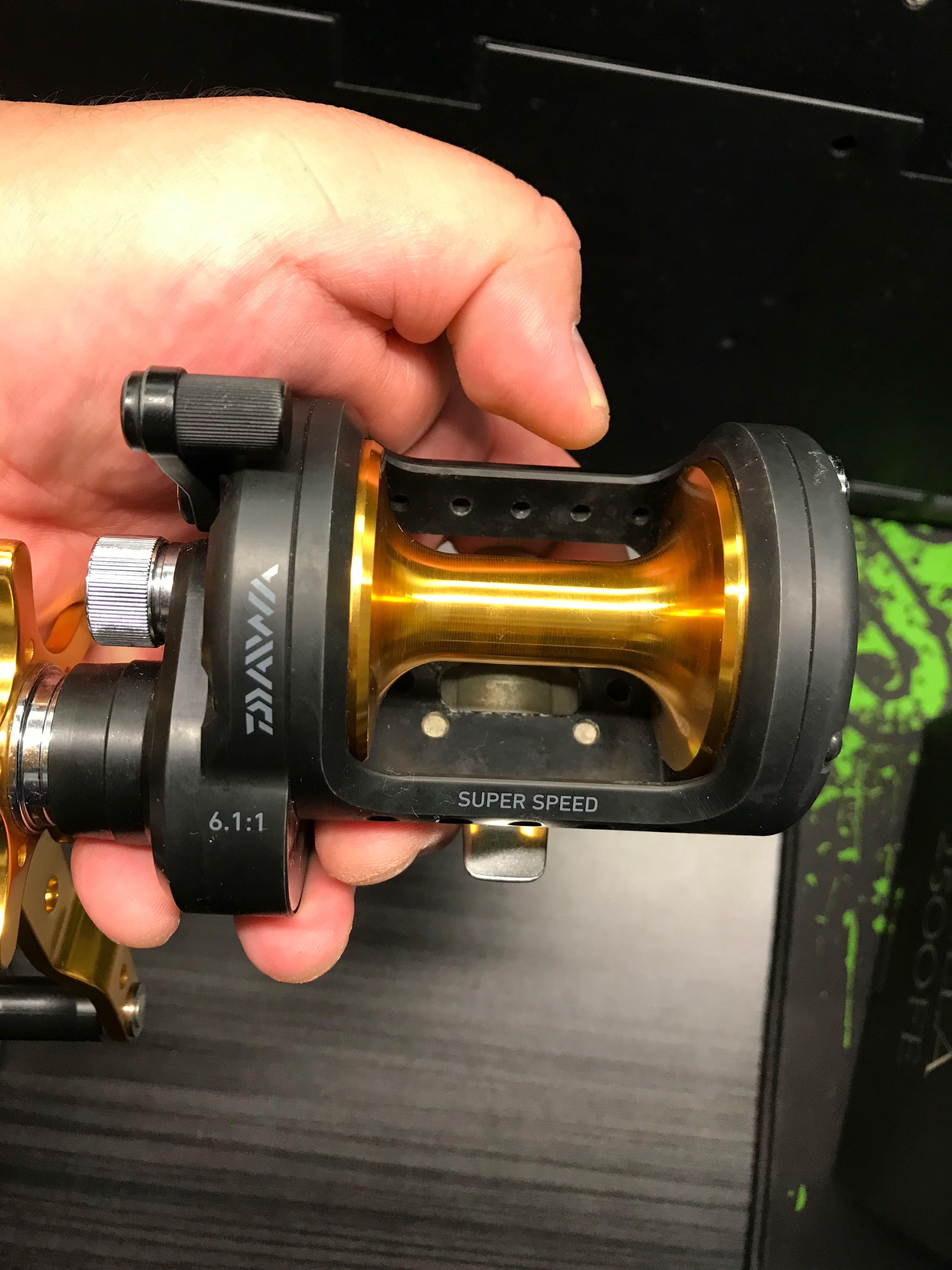 Daiwa Saltist BG 30 and Akios