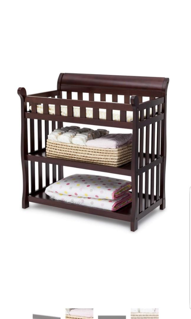 delta diaper changing table