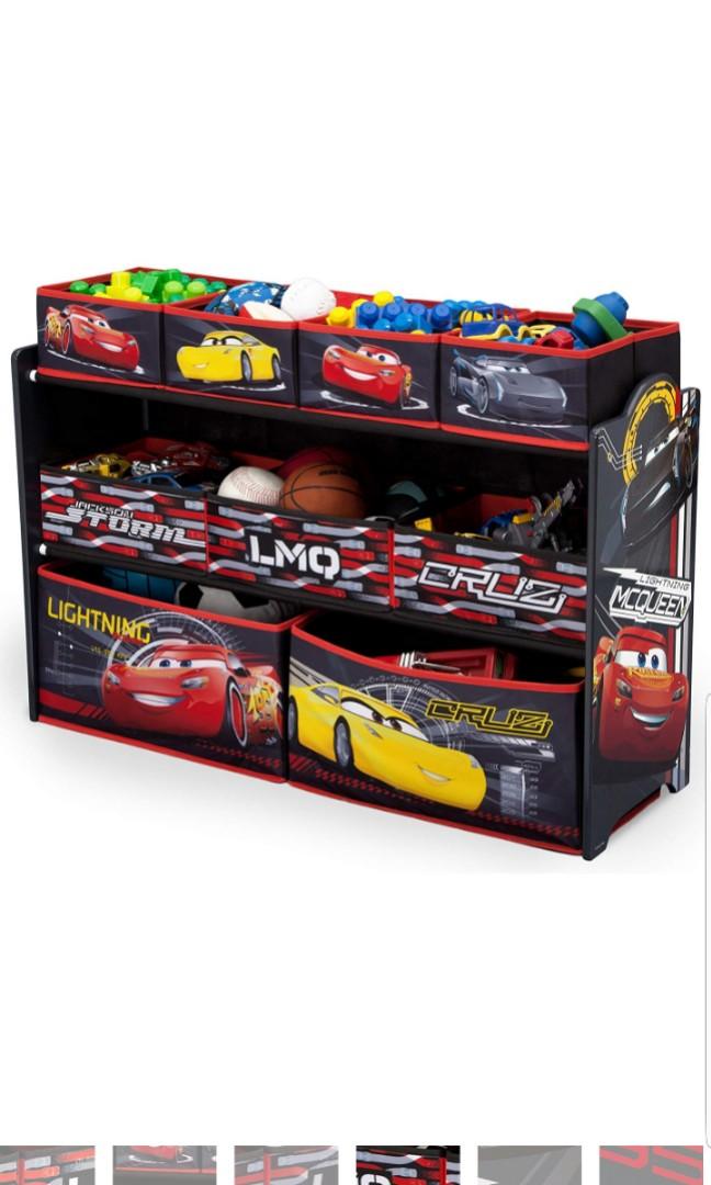 lightning mcqueen toy organizer