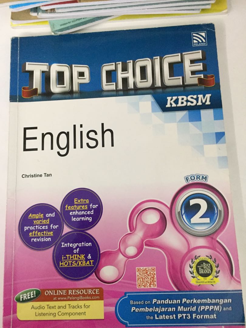 English Exercise Book Form 2 Books Stationery Books On Carousell